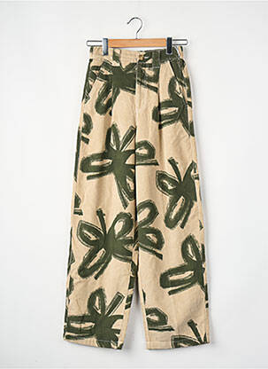 Pantalon droit beige OBEY femme