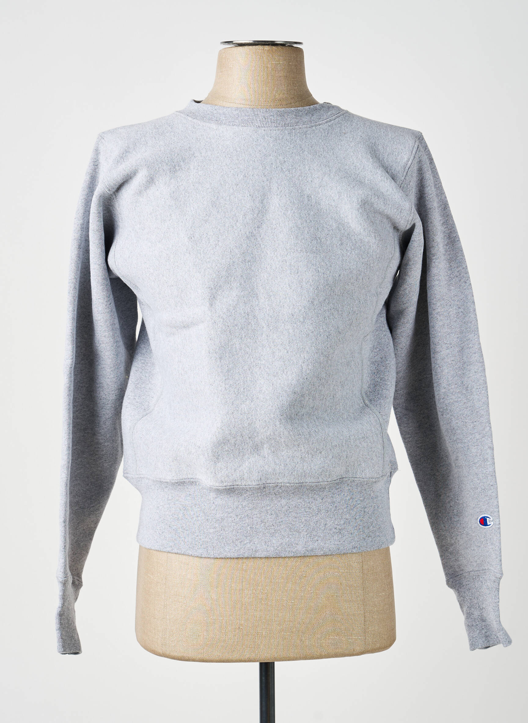 Sweat-shirt gris CHAMPION homme