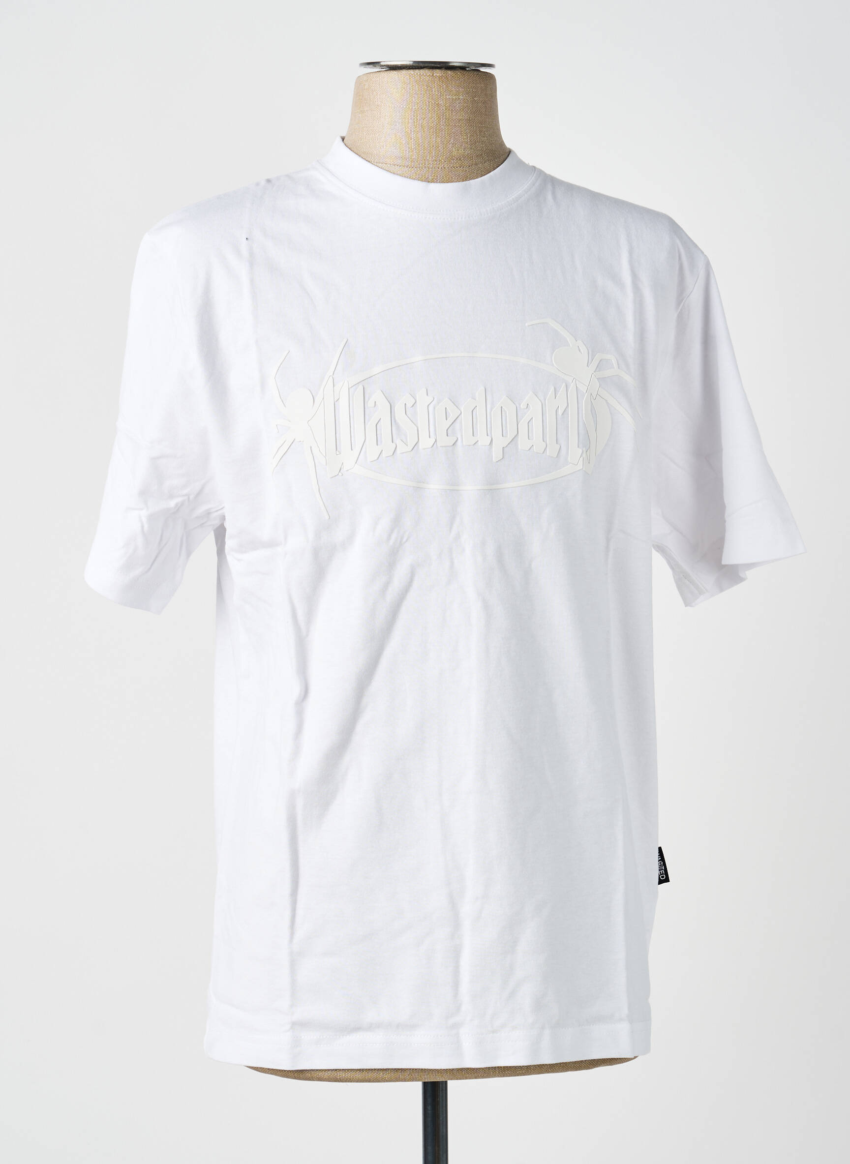 T-shirt blanc WASTED PARIS homme