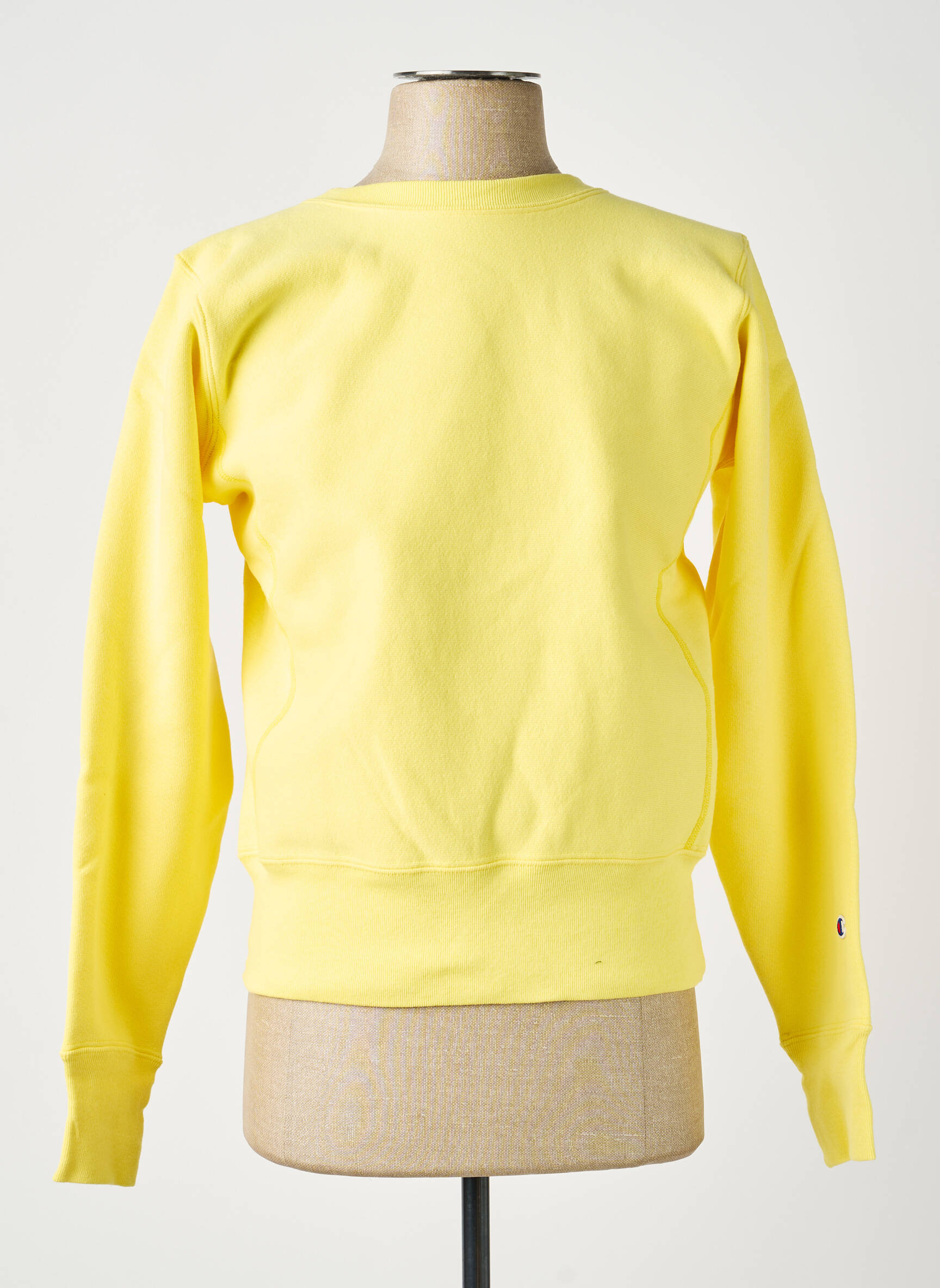 Sweat-shirt jaune CHAMPION homme