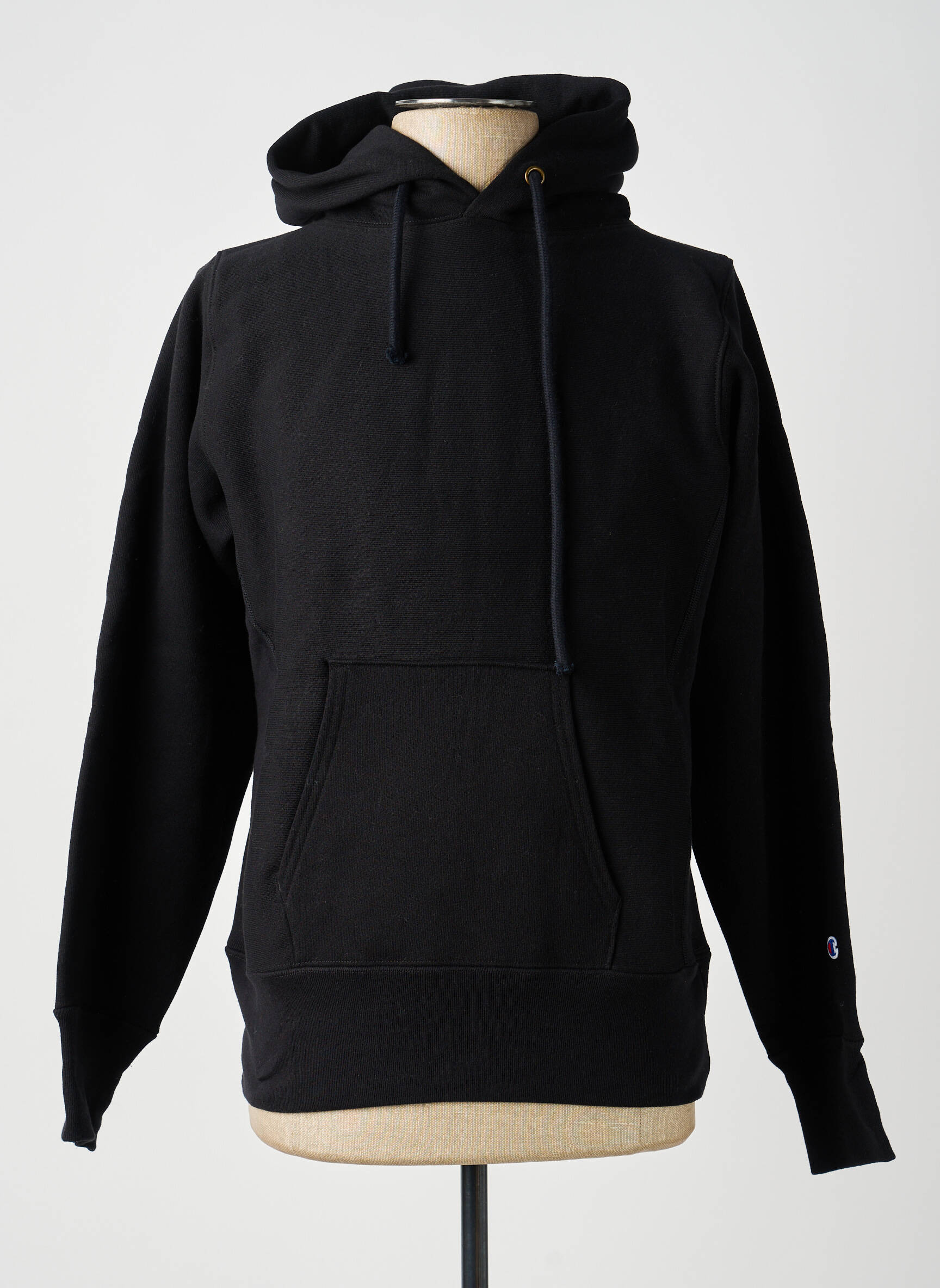 Sweat-shirt à capuche noir CHAMPION homme