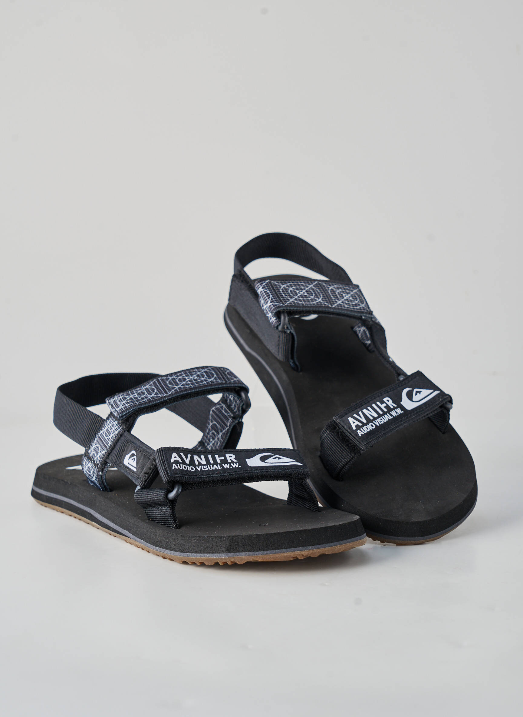 Tongs noir AVNIER homme