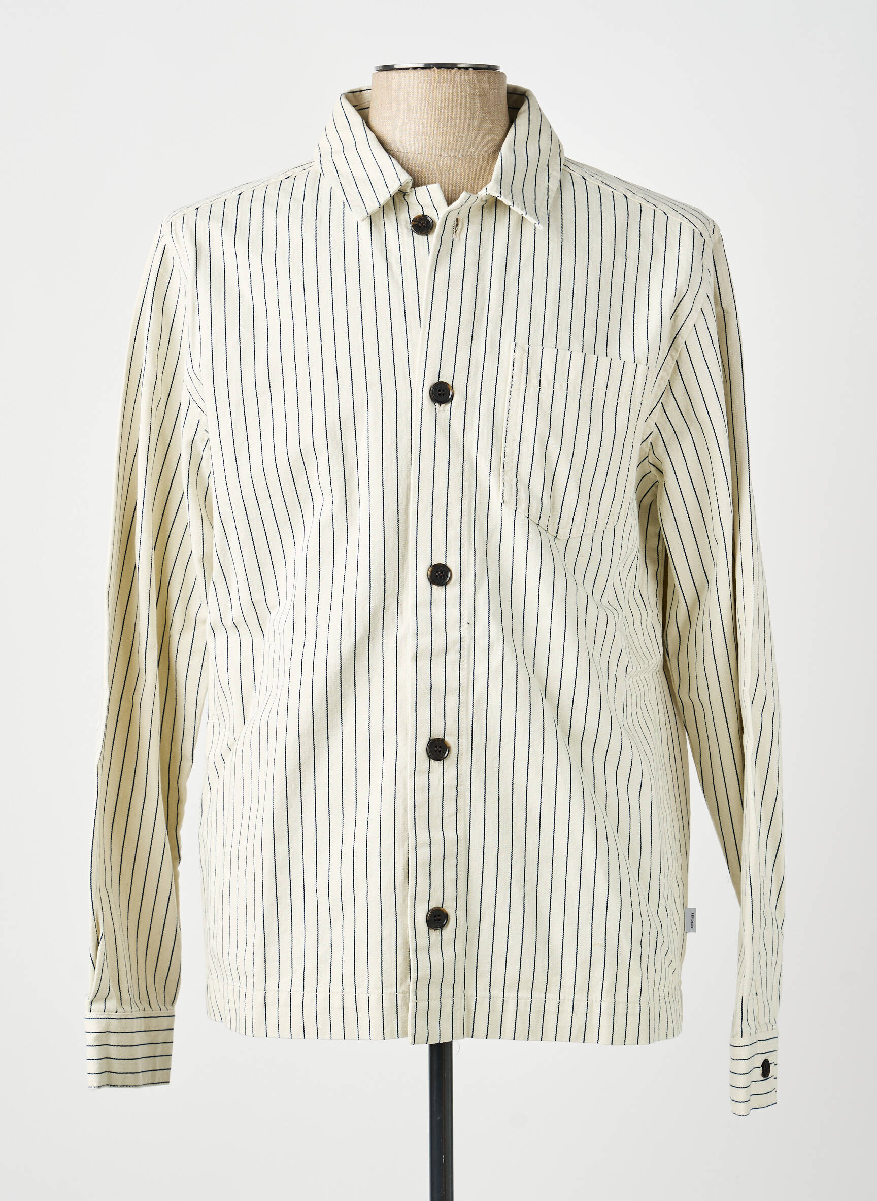 Chemise manches longues beige LES DEUX homme