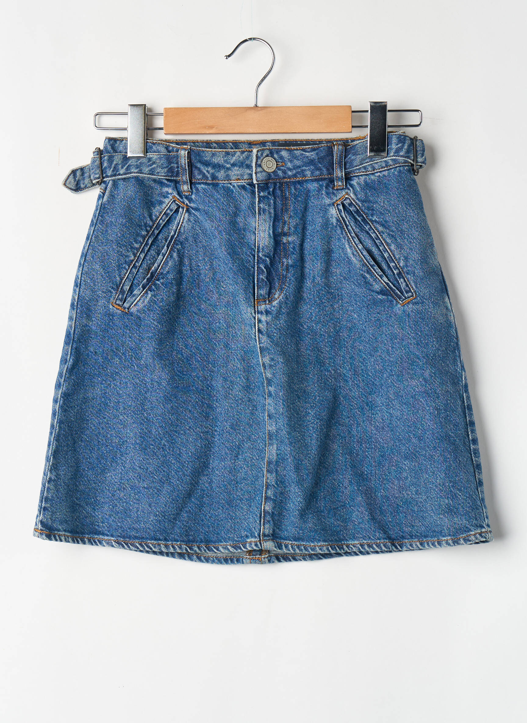 Mini-jupe bleu NOISY MAY femme