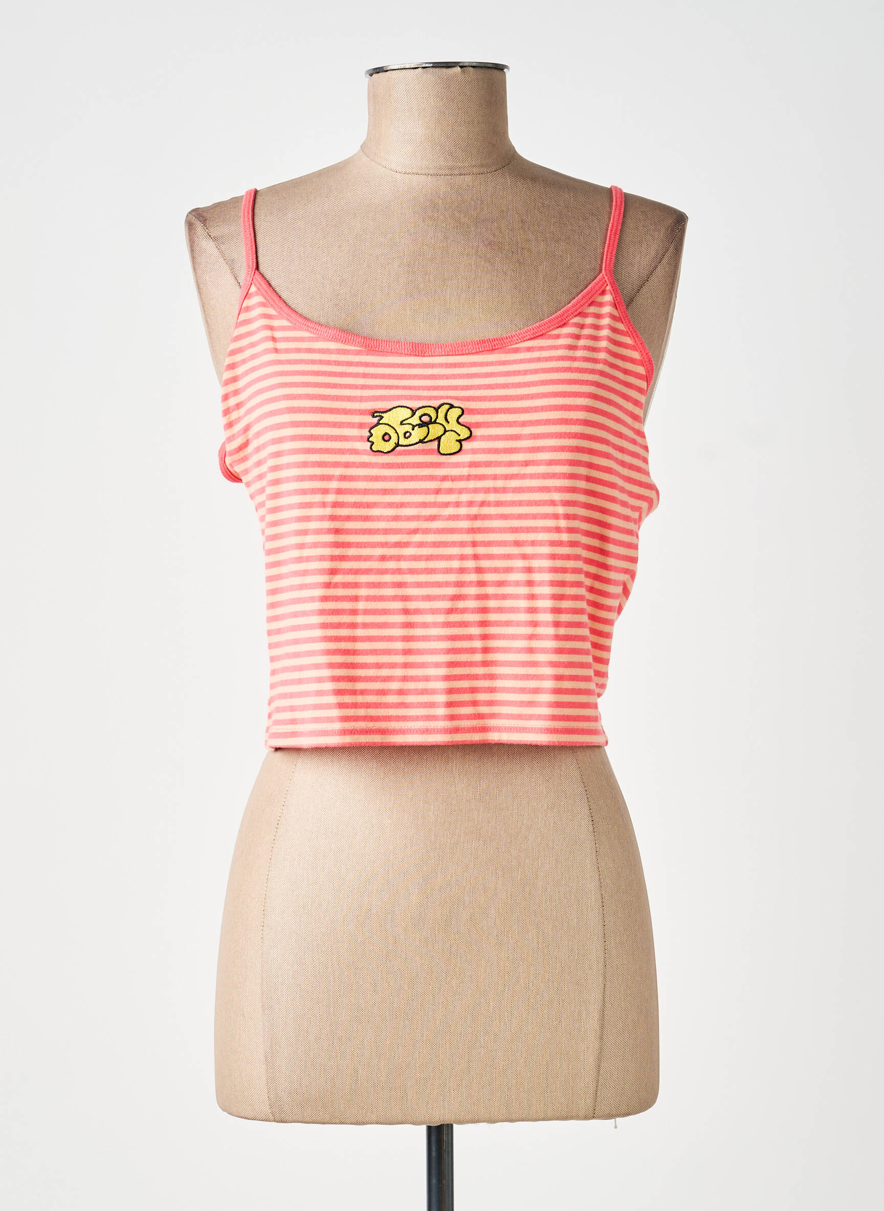 Débardeur rose OBEY femme