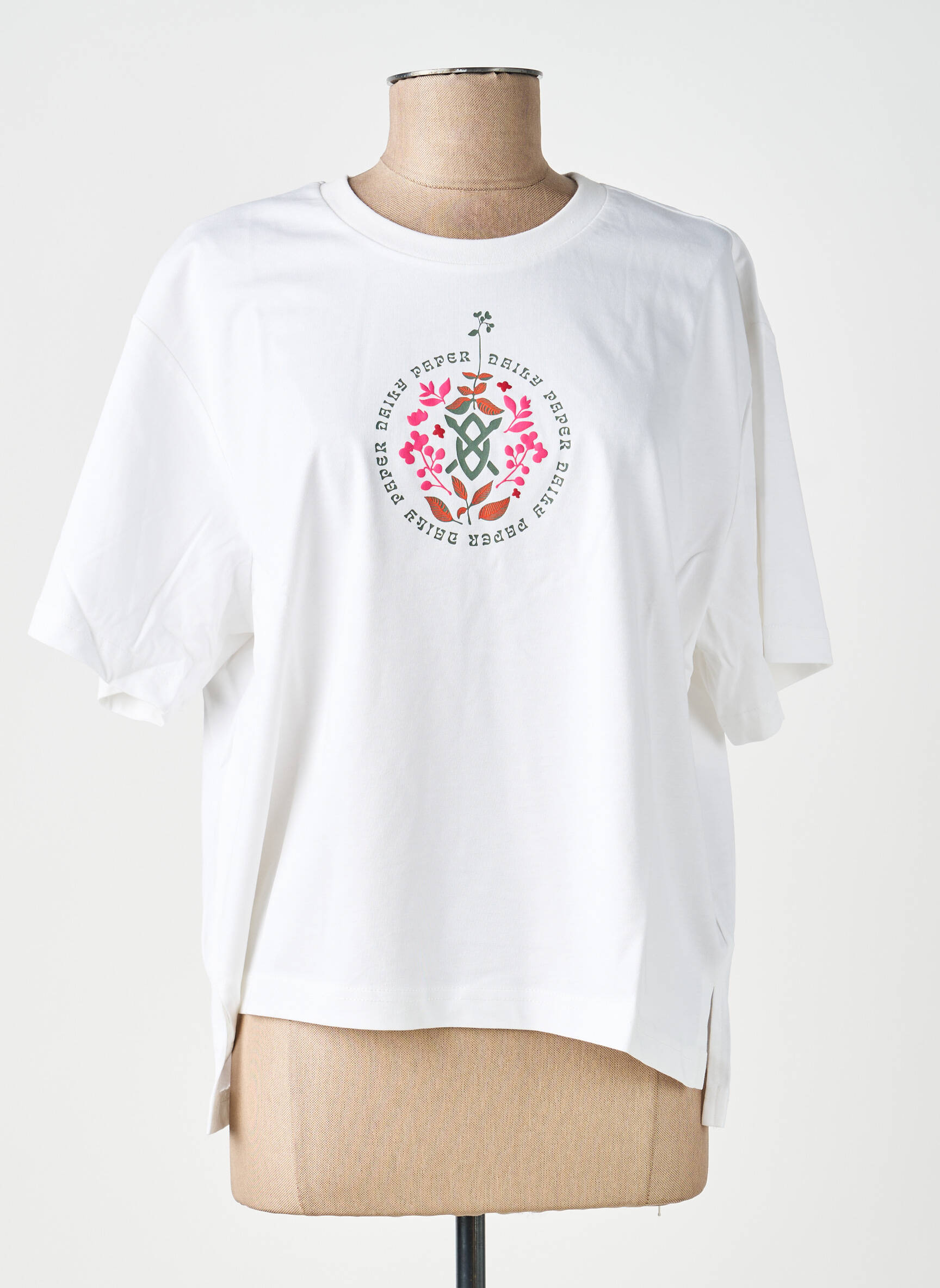 T-shirt blanc DAILY PAPER femme