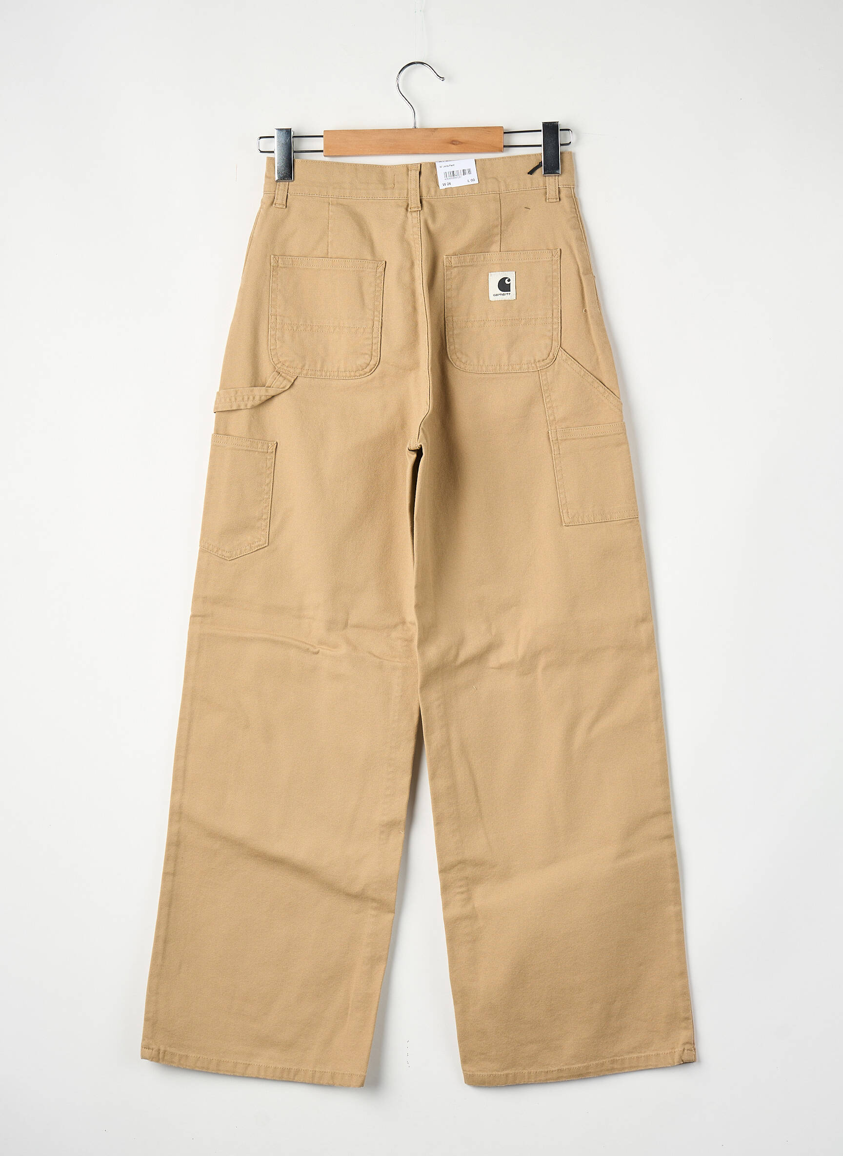 Pantalon droit beige CARHARTT femme