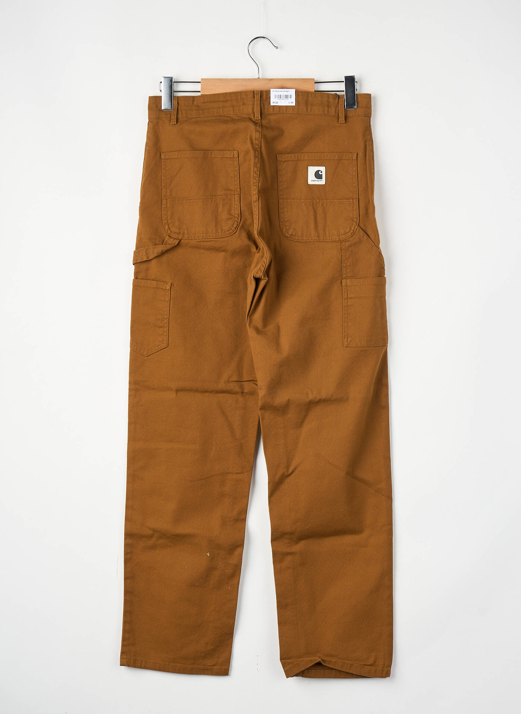 Pantalon droit marron CARHARTT femme