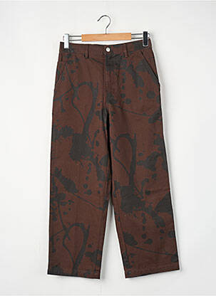 Pantalon droit marron OBEY femme
