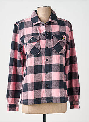 Chemise manches longues rose DICKIES femme