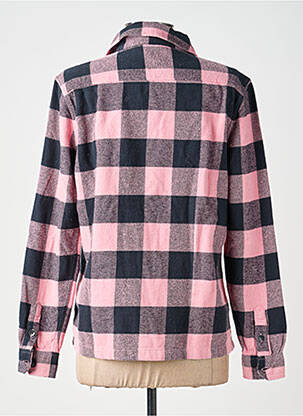 Chemise manches longues rose DICKIES femme