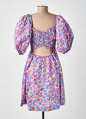 Robe courte bleu GRACE & MILA femme
