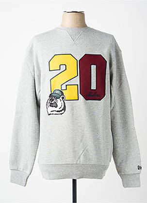 Sweat-shirt gris NEW ERA homme
