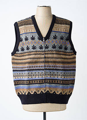 Pull gris HUF homme