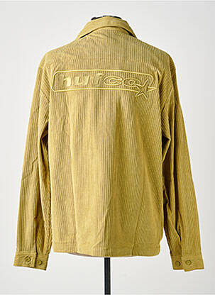 Chemise manches longues jaune HUF homme