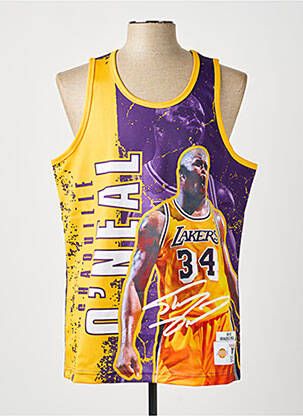 Débardeur violet MITCHELL AND NESS homme