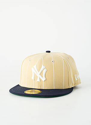 Casquette beige NEW ERA homme