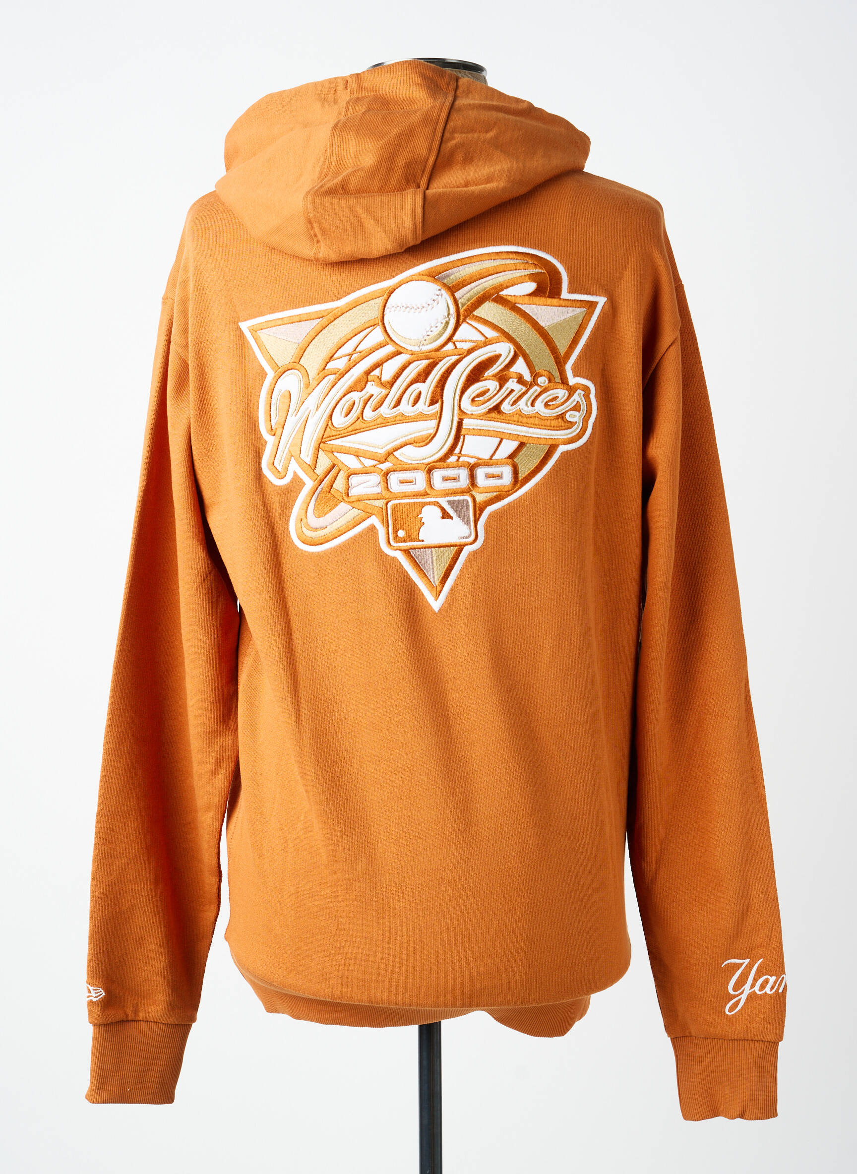 Sweat-shirt à capuche marron NEW ERA homme