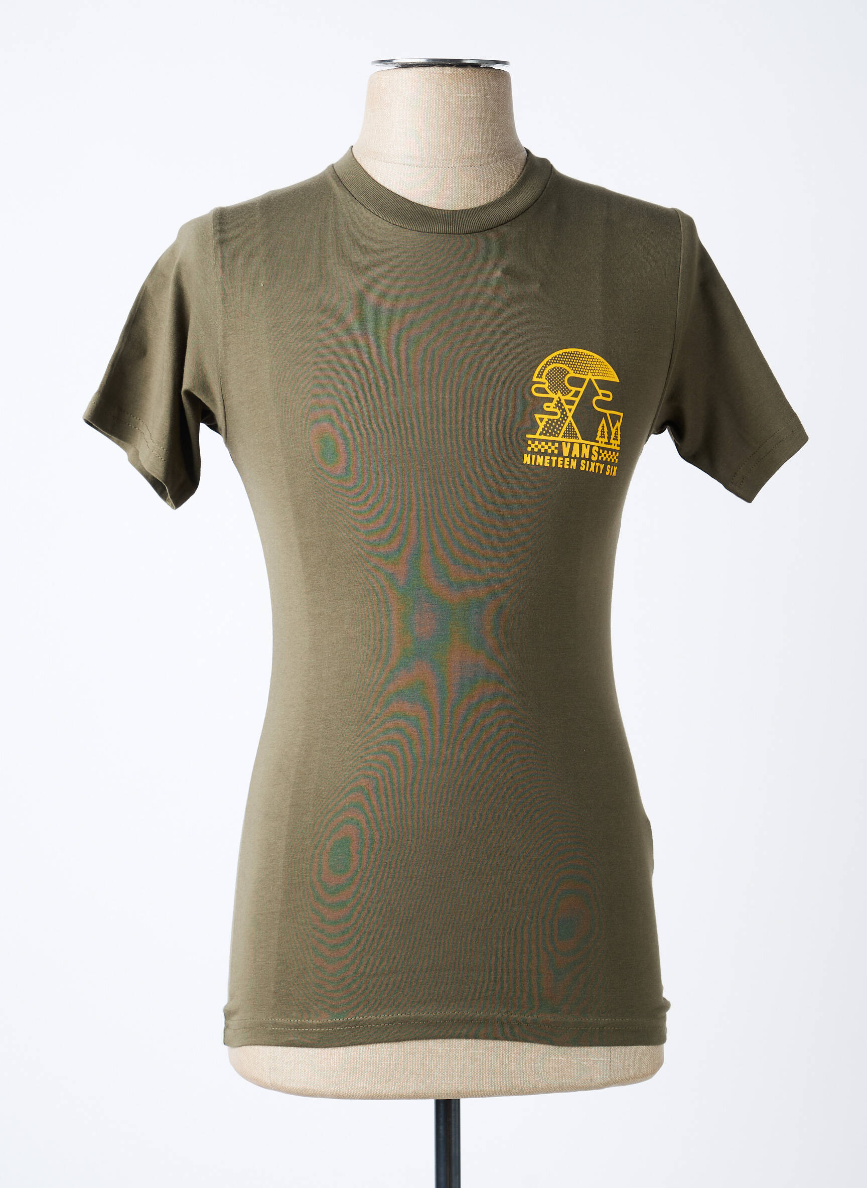 T-shirt vert VANS homme