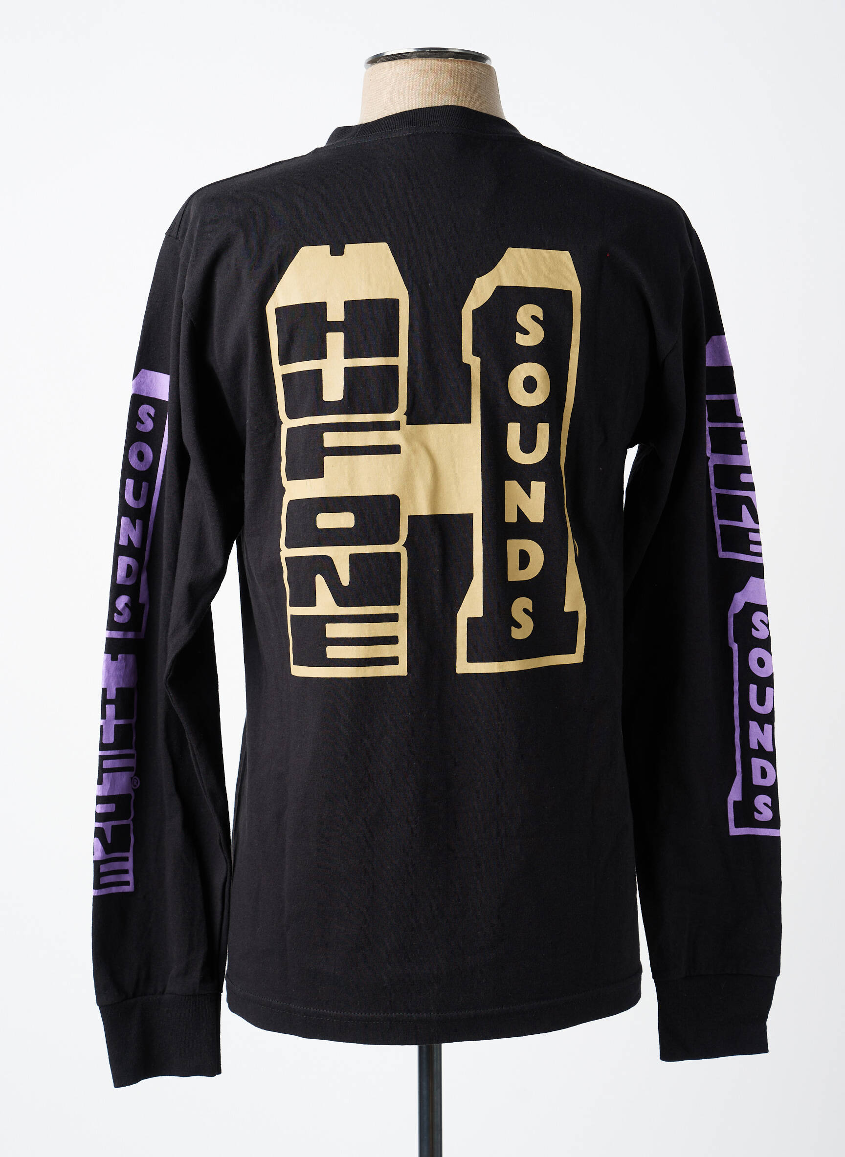 Top noir HUF homme