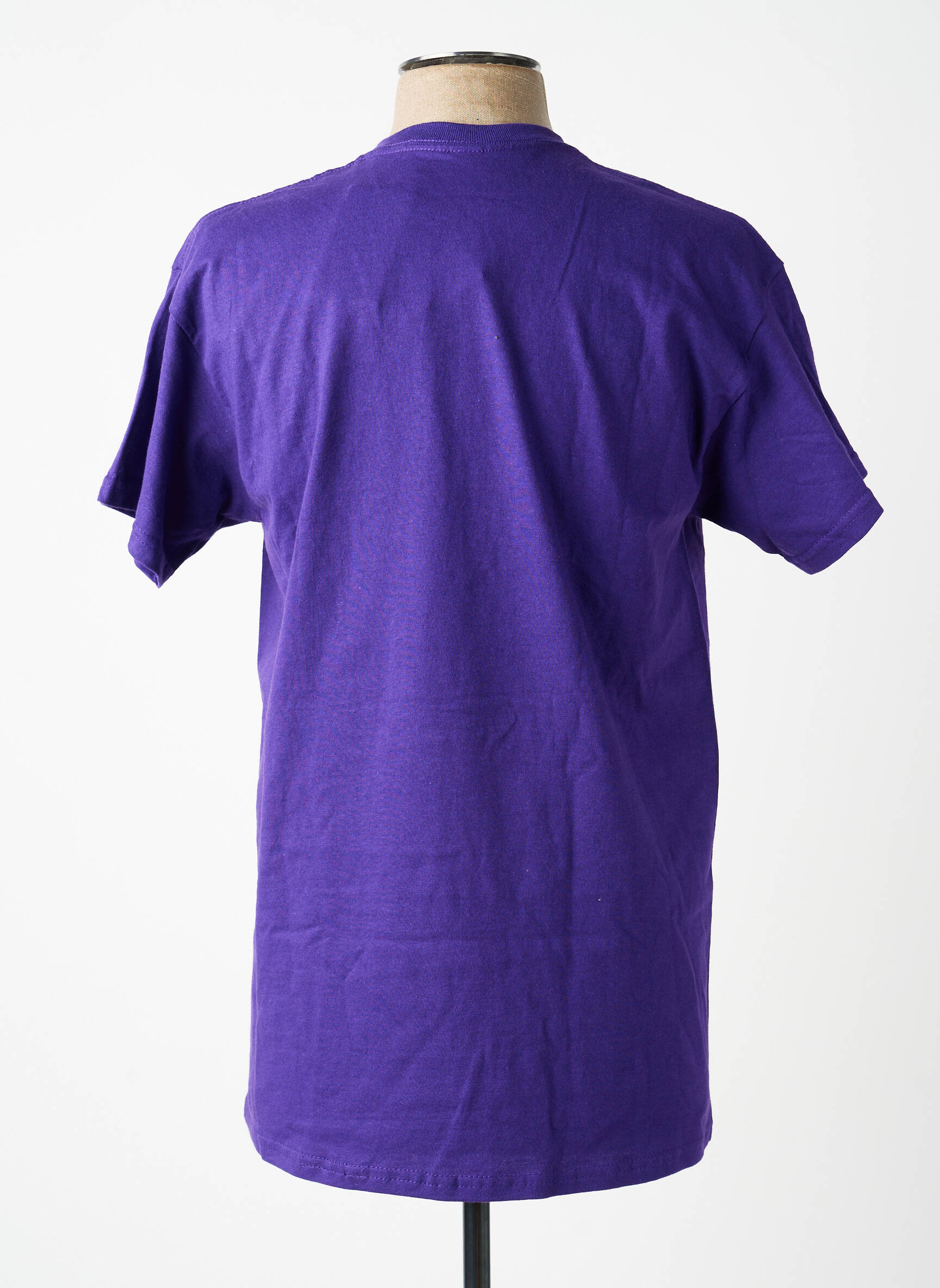 T-shirt violet MITCHELL AND NESS homme
