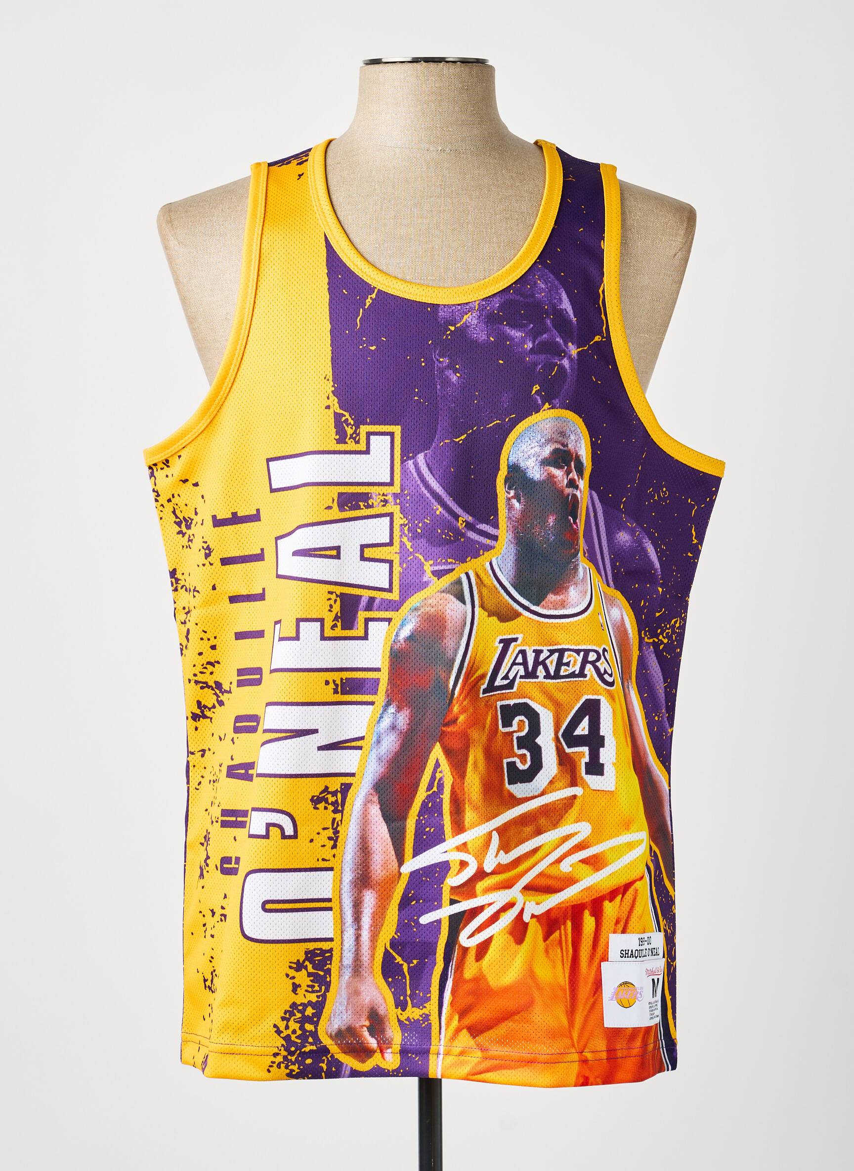 Débardeur violet MITCHELL AND NESS homme