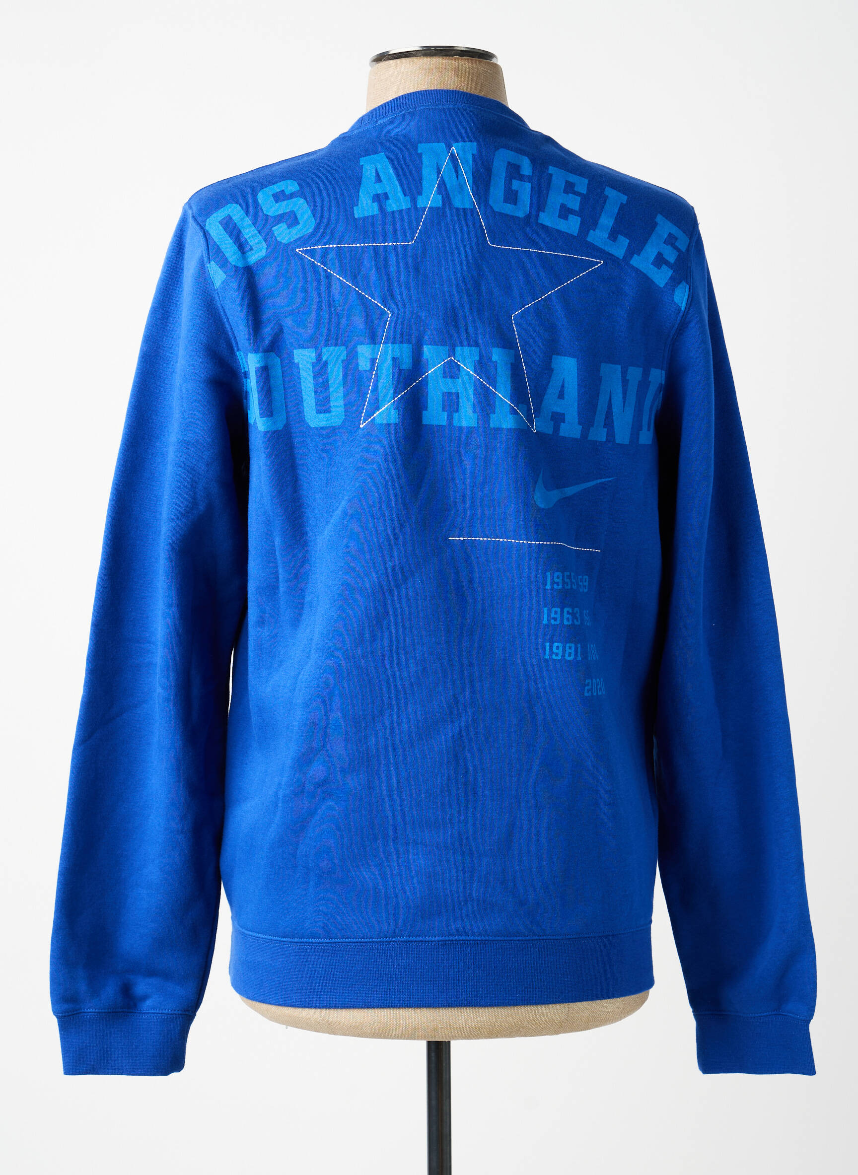 Sweat-shirt bleu NIKE homme