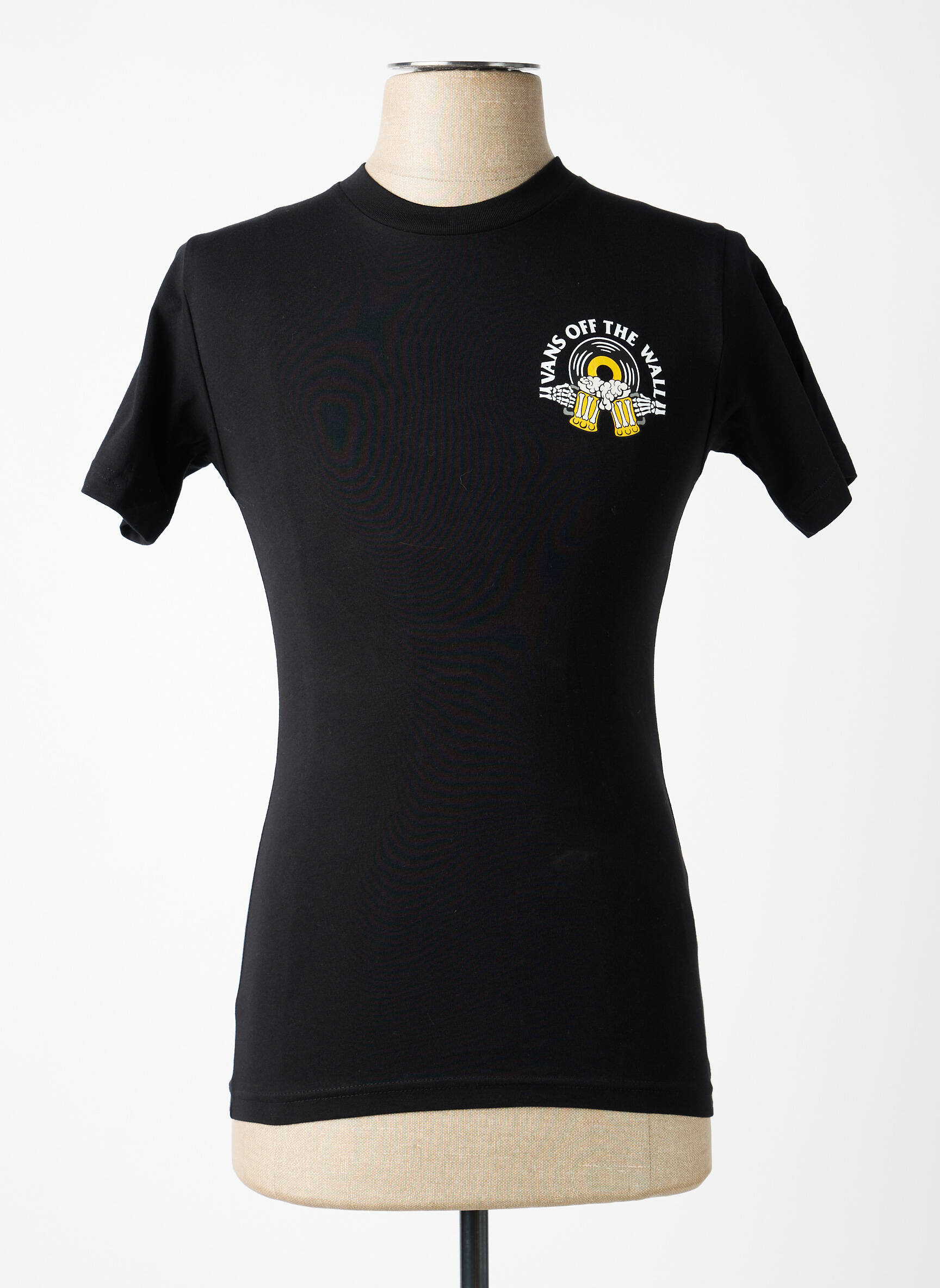 T-shirt noir VANS homme