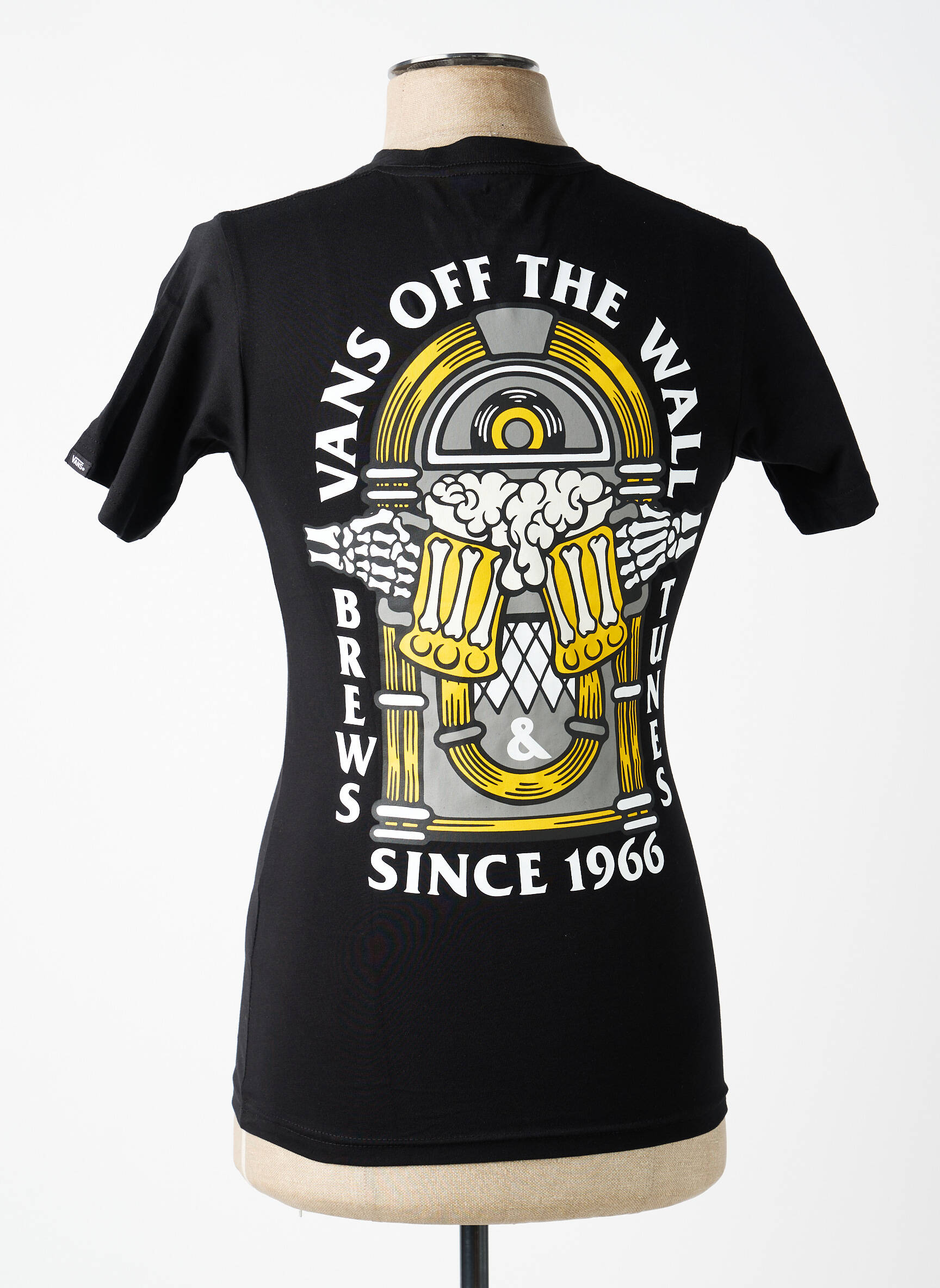 T-shirt noir VANS homme