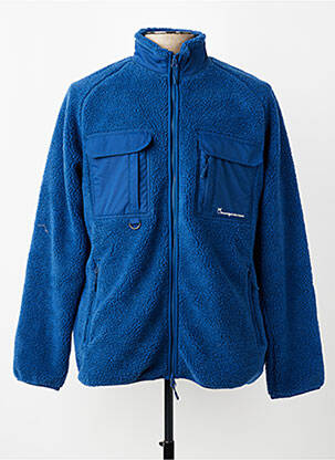 Polaire bleu KNOWLEDGE COTTON APPAREL homme