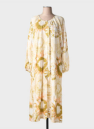 Robe mi-longue multicolore THE NEW SOCIETY femme