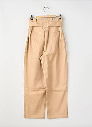 Pantalon droit beige SCOTCH & SODA femme