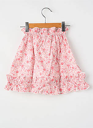 Jupe courte rose PETITE LUCETTE fille