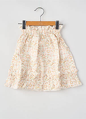 Jupe courte beige PETITE LUCETTE fille
