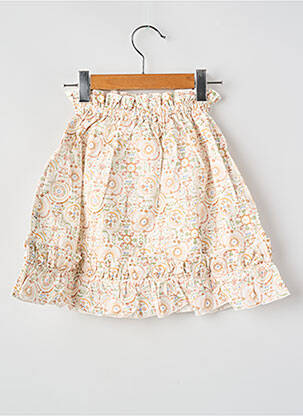 Jupe courte beige PETITE LUCETTE fille