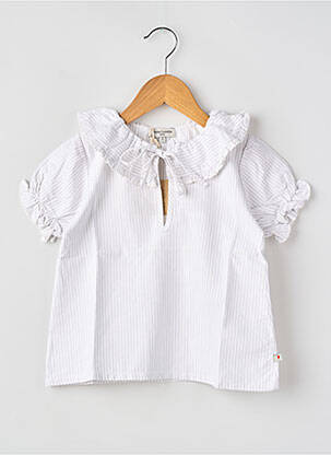 Blouse blanc PETITE LUCETTE fille