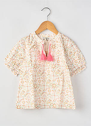 Blouse beige PETITE LUCETTE fille