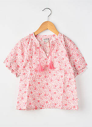 Blouse rose PETITE LUCETTE fille