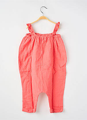 Combishort orange PETITE LUCETTE fille