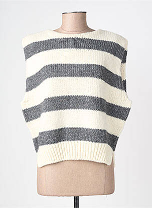 Pull bleu BELLEROSE femme