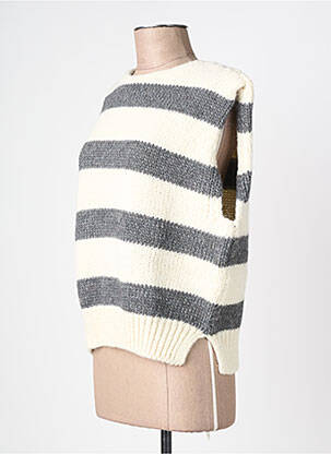 Pull bleu BELLEROSE femme