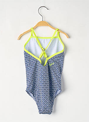 Maillot de bain 1 pièce bleu GILI'S fille