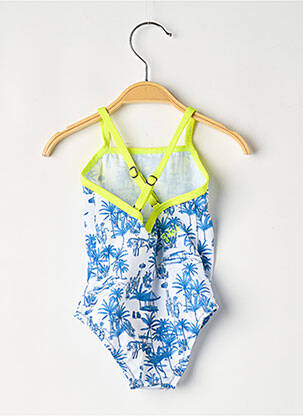 Maillot de bain 1 pièce bleu GILI'S fille