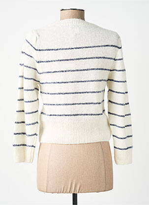 Pull blanc EMILE ET IDA femme