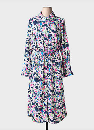 Robe mi-longue bleu VERO MODA femme