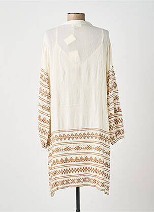 Robe courte blanc MAISON HOTEL femme