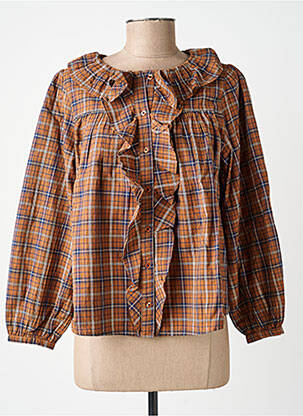Top marron BELLE PIÈCE femme