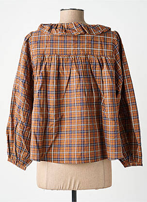 Top marron BELLE PIÈCE femme