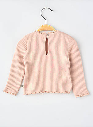 T-shirt rose THE NEW SOCIETY fille