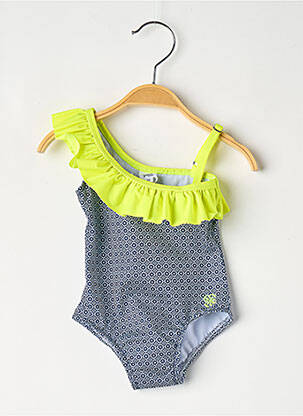 Maillot de bain 1 pièce bleu GILI'S fille